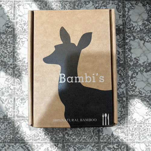 100-Piece Natural Eco-Friendly Bamboo Knives