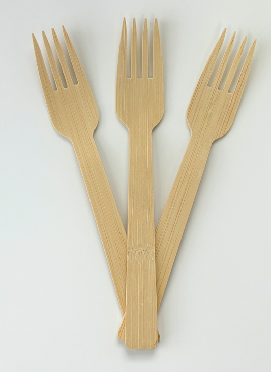 Nature's Pick - Natural Eco-Friendly Bamboo Forks