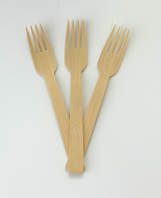 Nature's Pick - Natural Eco-Friendly Bamboo Forks