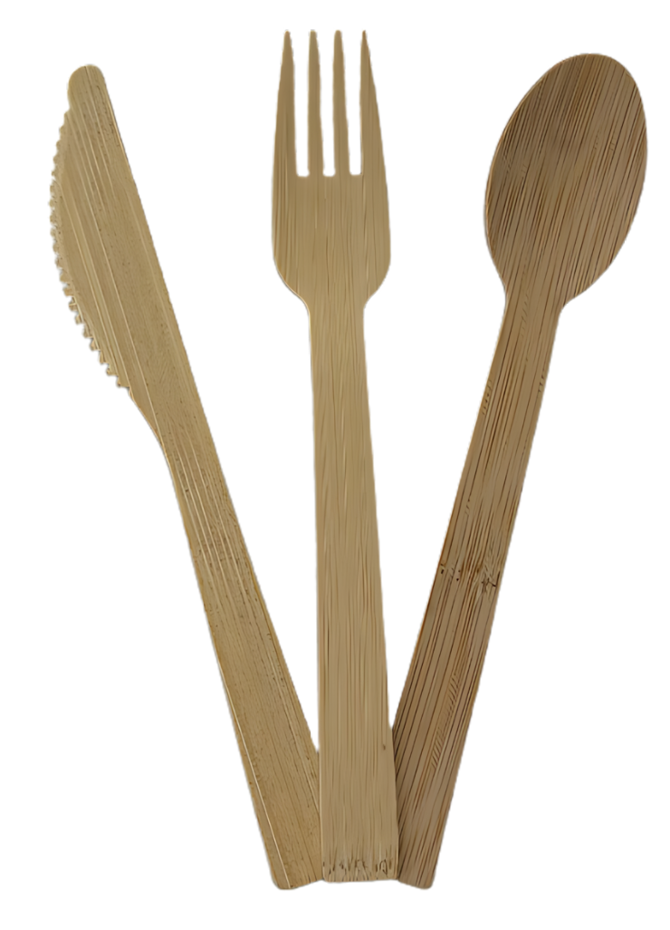 Nature's Full Feast - Natural Eco-Friendly Bamboo Cutlery Set