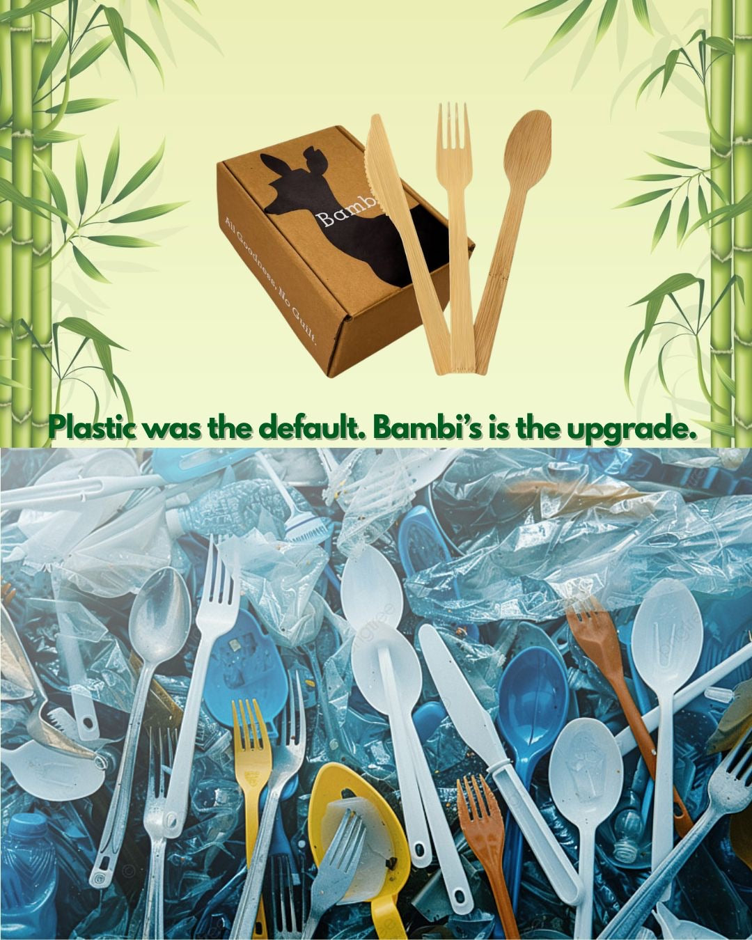A pile of discarded plastic cutlery